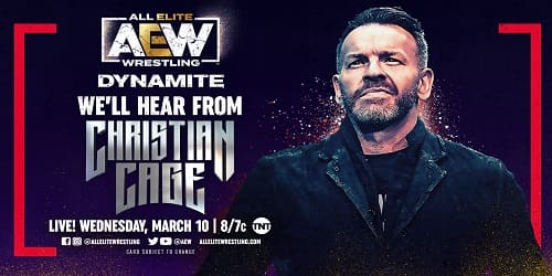 AEW Dynamite 10 de marzo 2021 Christian Cage