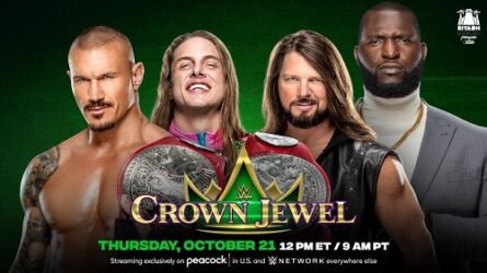 WWE Crown Jewel 2021 Repeticion y Resultados wwe raw tag team champions