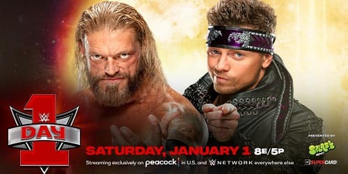 WWE Day 1 2022 Edge Vs The Miz