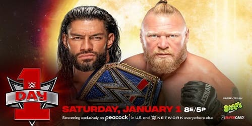 WWE Day 1 2022 Repeticion