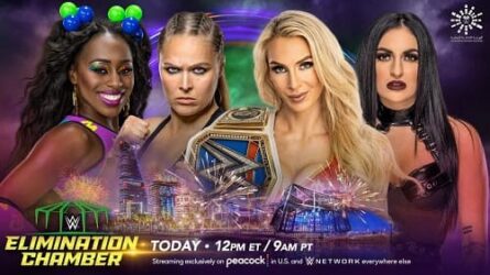 WWE ELIMINATION CHAMBER 2022 REPETICION Y RESULTADOS SMACKDOWN WOMAN CHAMP