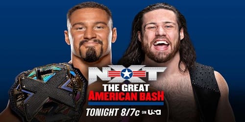 WWE NXT Great american Bash 5 de Julio 2022 Repeticion