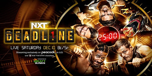 WWE NXT Deadline 2022 Repeticion