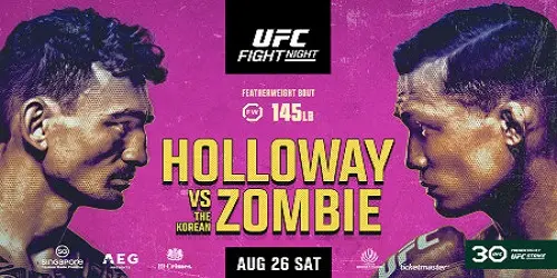 UFC Fight Night 26 de Agosto 2023 Repeticion y Resultados