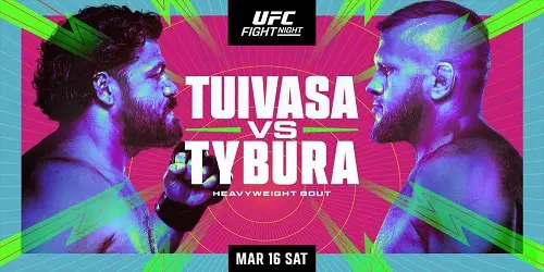 UFC 16 Marzo 2024 En Vivo: Tuivasa vs Tybura Repeticion Online