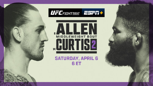 Ver UFC Fight Night En Vivo Allen vs Curtis 2 y Repetición