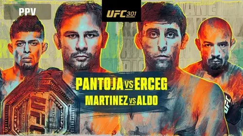 Ver UFC 301 En Vivo y Repetición Pantoja vs Erceg
