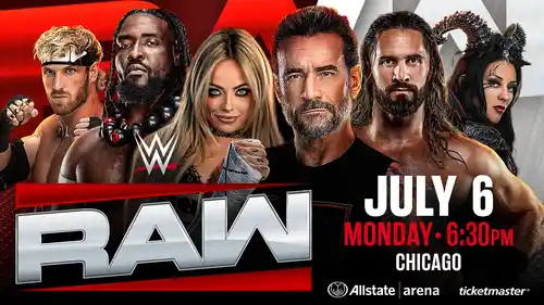 WWE RAW 6 de Julio 2026 En Vivo y Repeticion