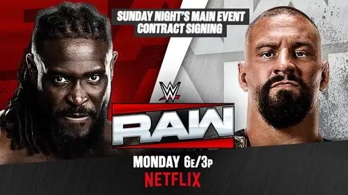 WWE RAW 24 de Agosto 2026 En Vivo y Repeticion