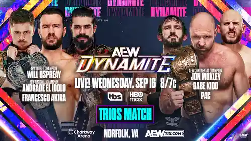 AEW Dynamite 16 de Septiembre 2026 En Vivo y Repeticion